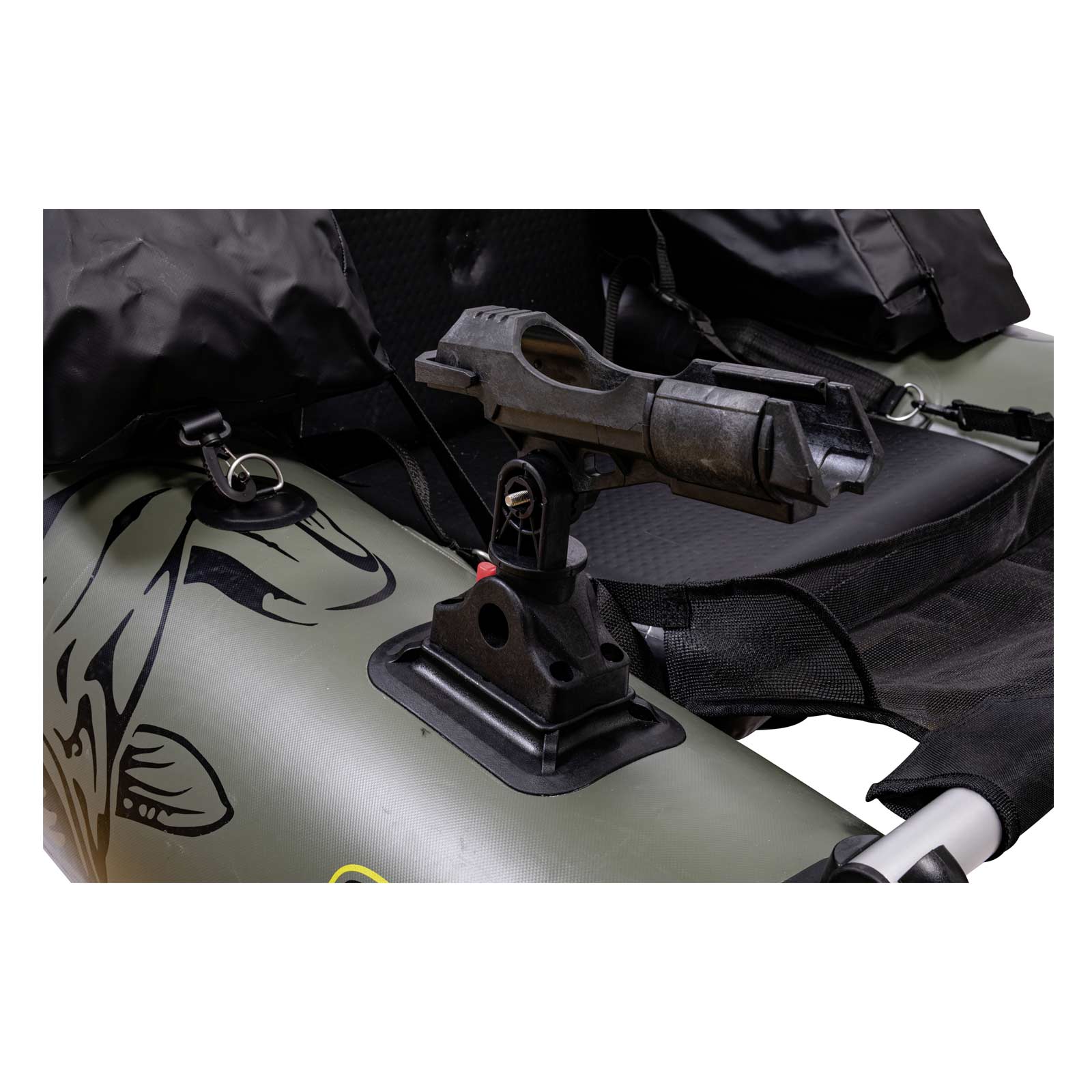 Black Cat Battle Boat Belly Boot