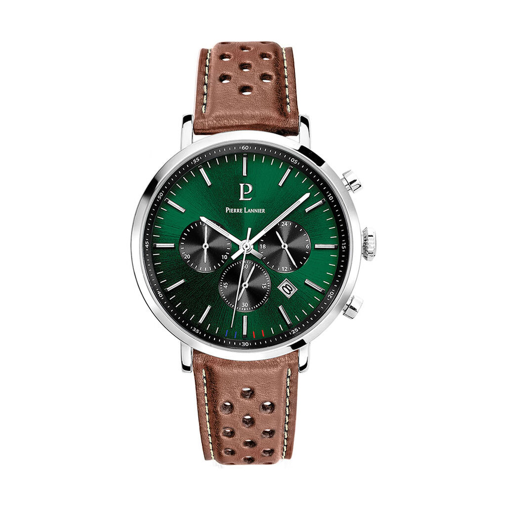 Montre Pierre Lannier Baron Vert