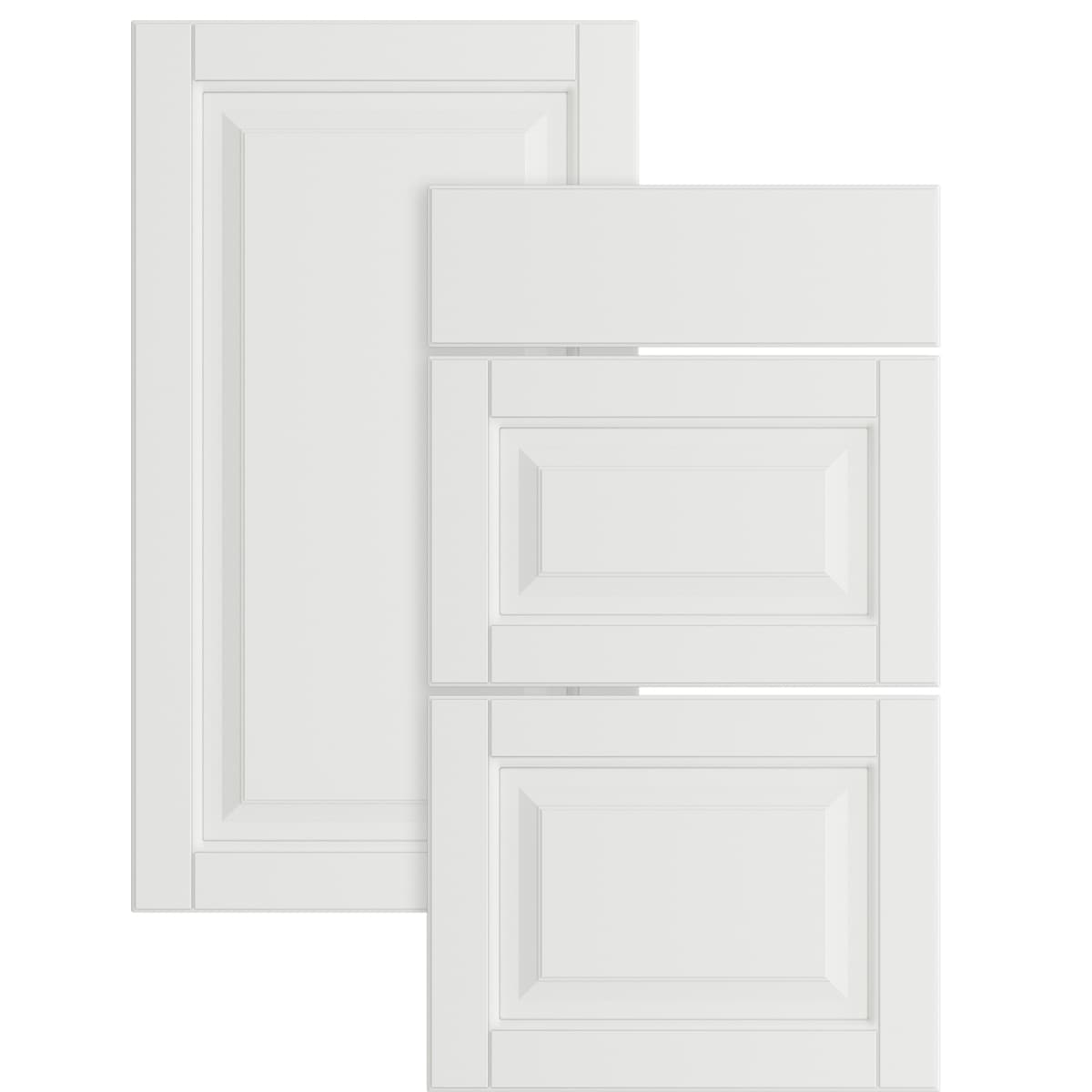 Epoq Heritage bunnskuffefront til kjøkken 60x35 (klassisk hvit)