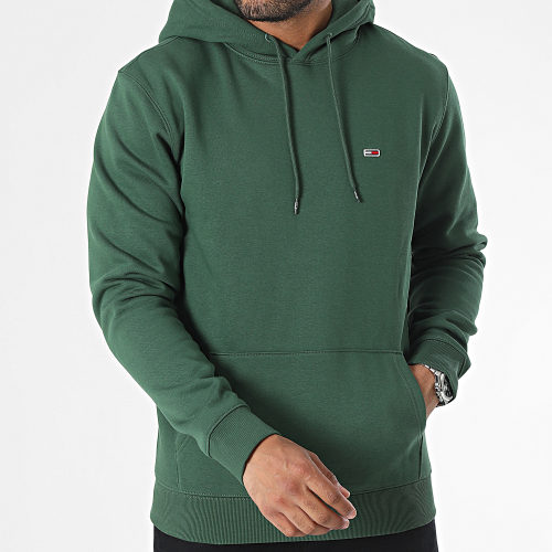 Sweat Capuche Regular Fleece 9593 Vert