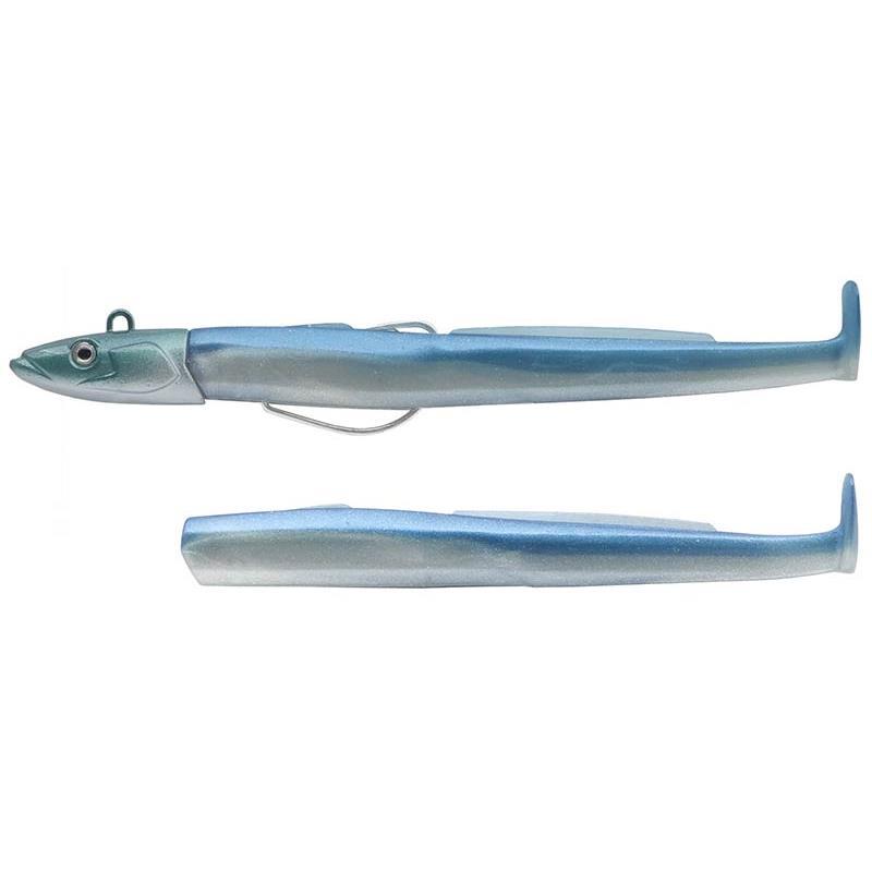 Kit Leurre Souple Arme Fiiish Combo Black Eel 150 + Tete Plombee Offshore