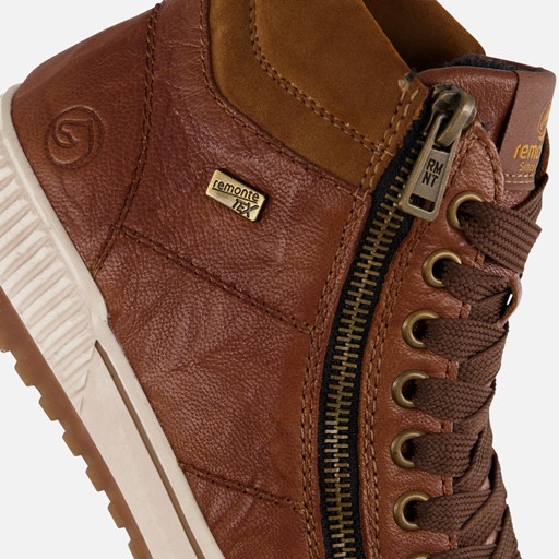 Remonte Veterboots cognac Leer