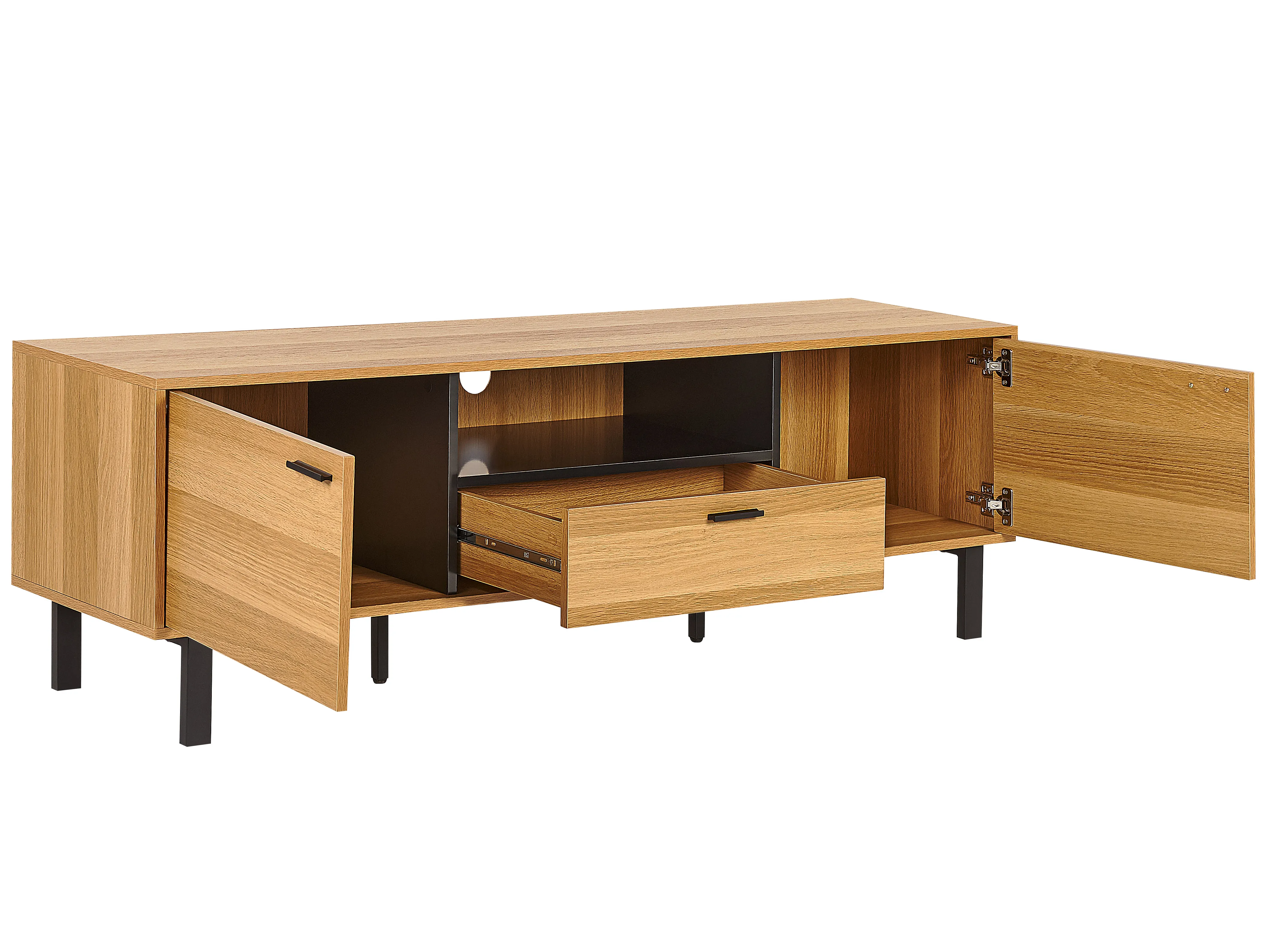 TV-meubel CLAREMONT Lichtbruin
