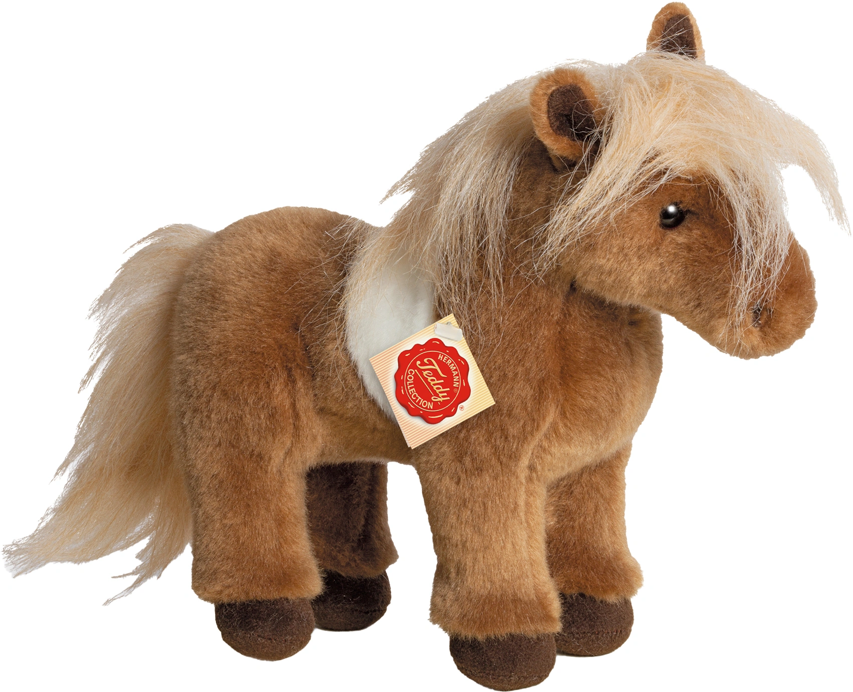 Kuscheltier SHETLANDPONY (23cm) in braun