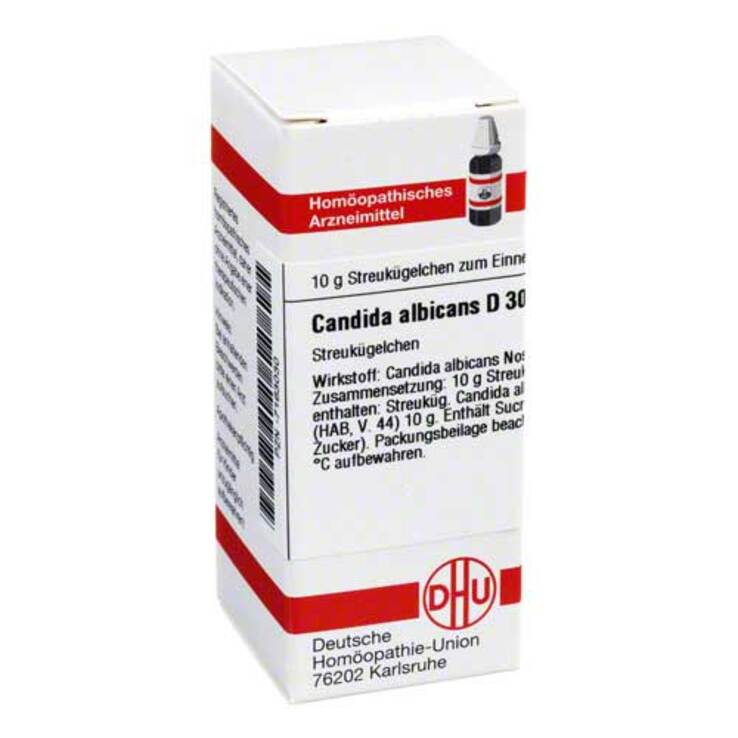 DHU Candida albicans D 30 Globuli, 10 g