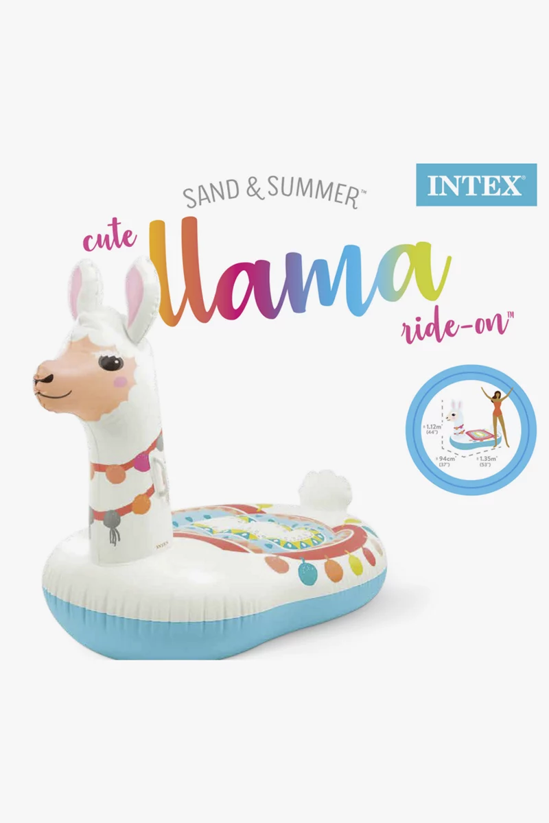 Intex Cute Lama Ride-On Kinder Schwimmtier