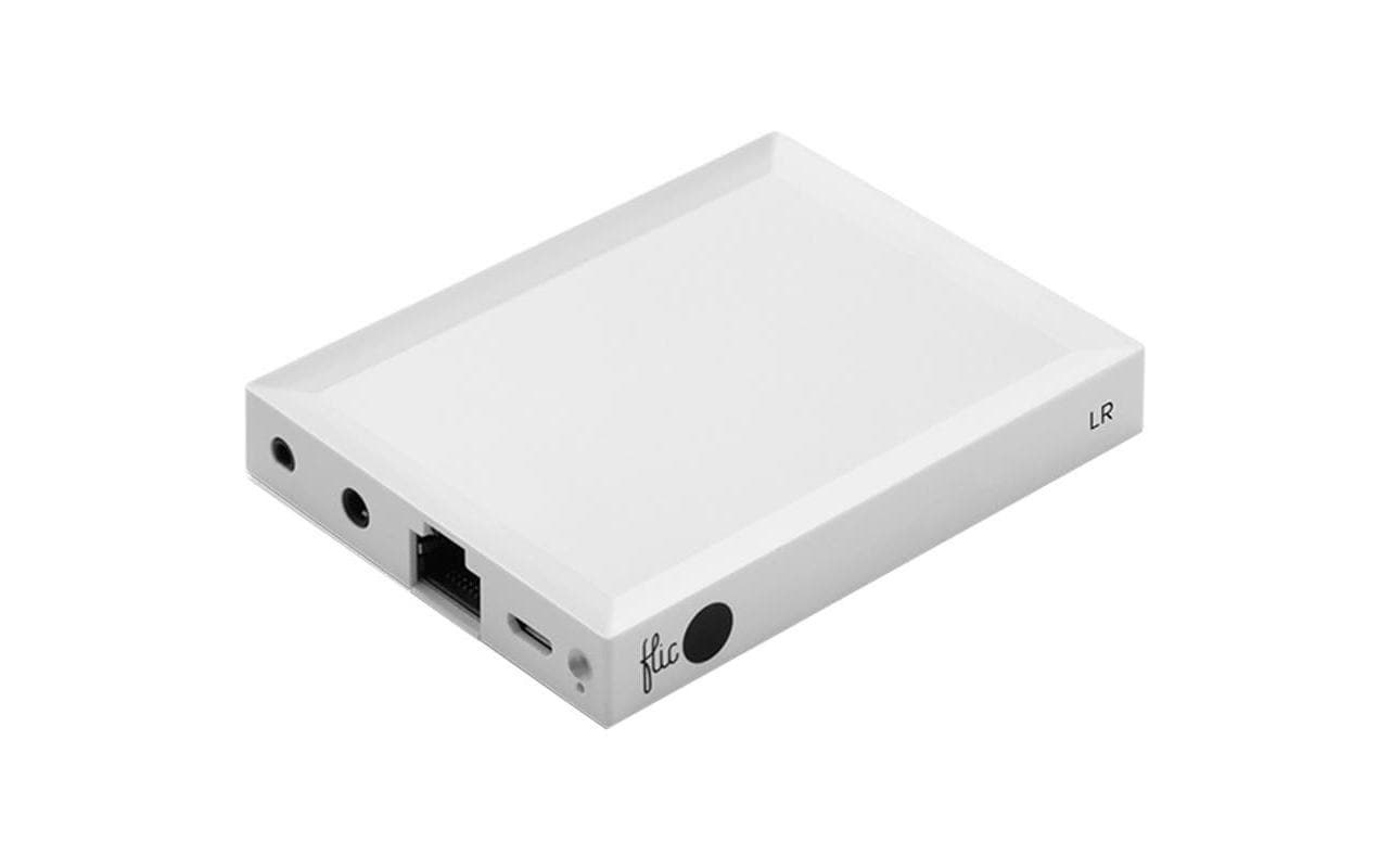 Smart Button Flic 2 Starter Kit<br>Bluetooth Wandsender und Drückknopf mit Bridge