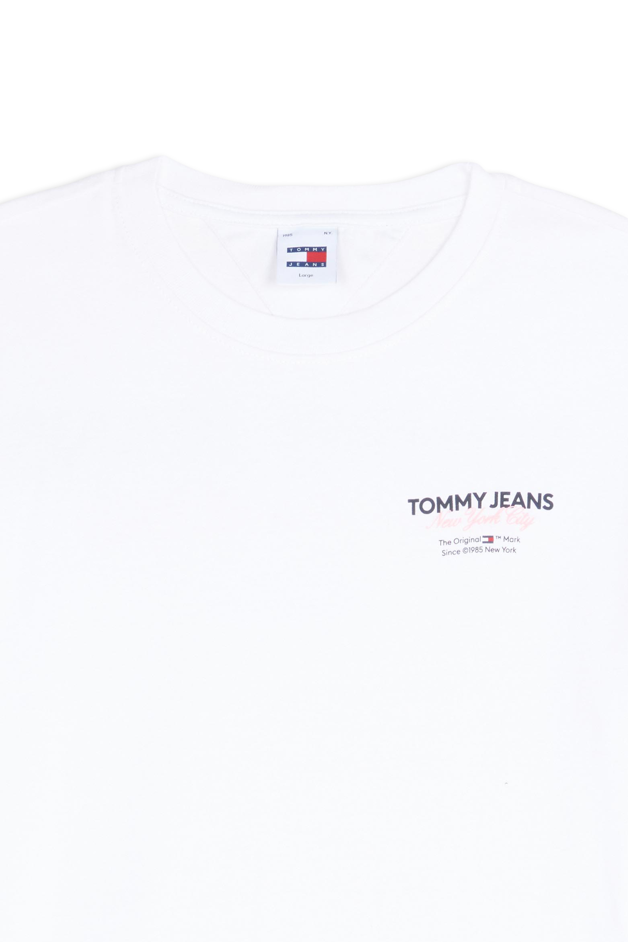 TOMMY JEANS T-shirt TJM REG COLOR POP TJ Blanc