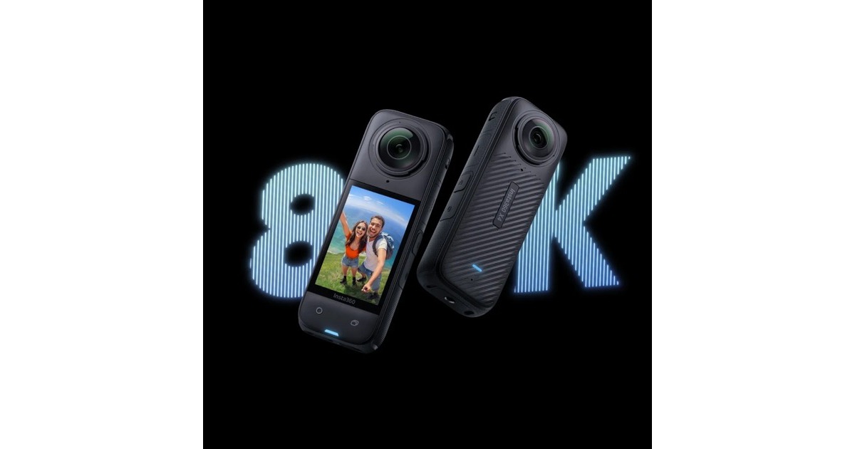 Insta360X4 Motorcycle Bundle videocamera  (Zwart, 8K, 360°)