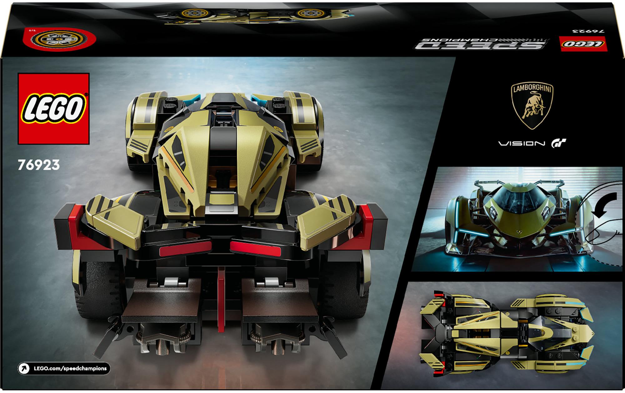 Speed Champions Lamborghini Lambo V12 Vision GT 76923Bauset mit einem spektakulären Supersportwagen