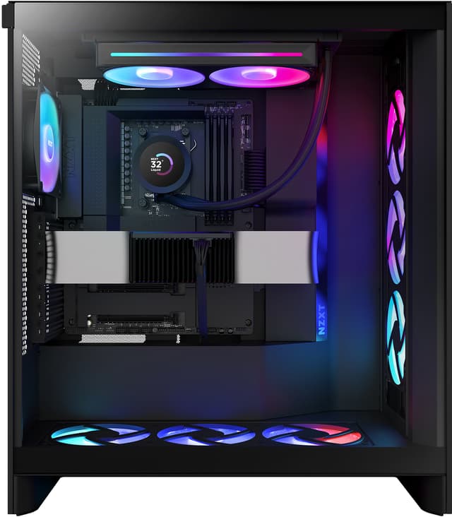 NZXT Kraken Plus 240 RGB AiO-køler (sort)