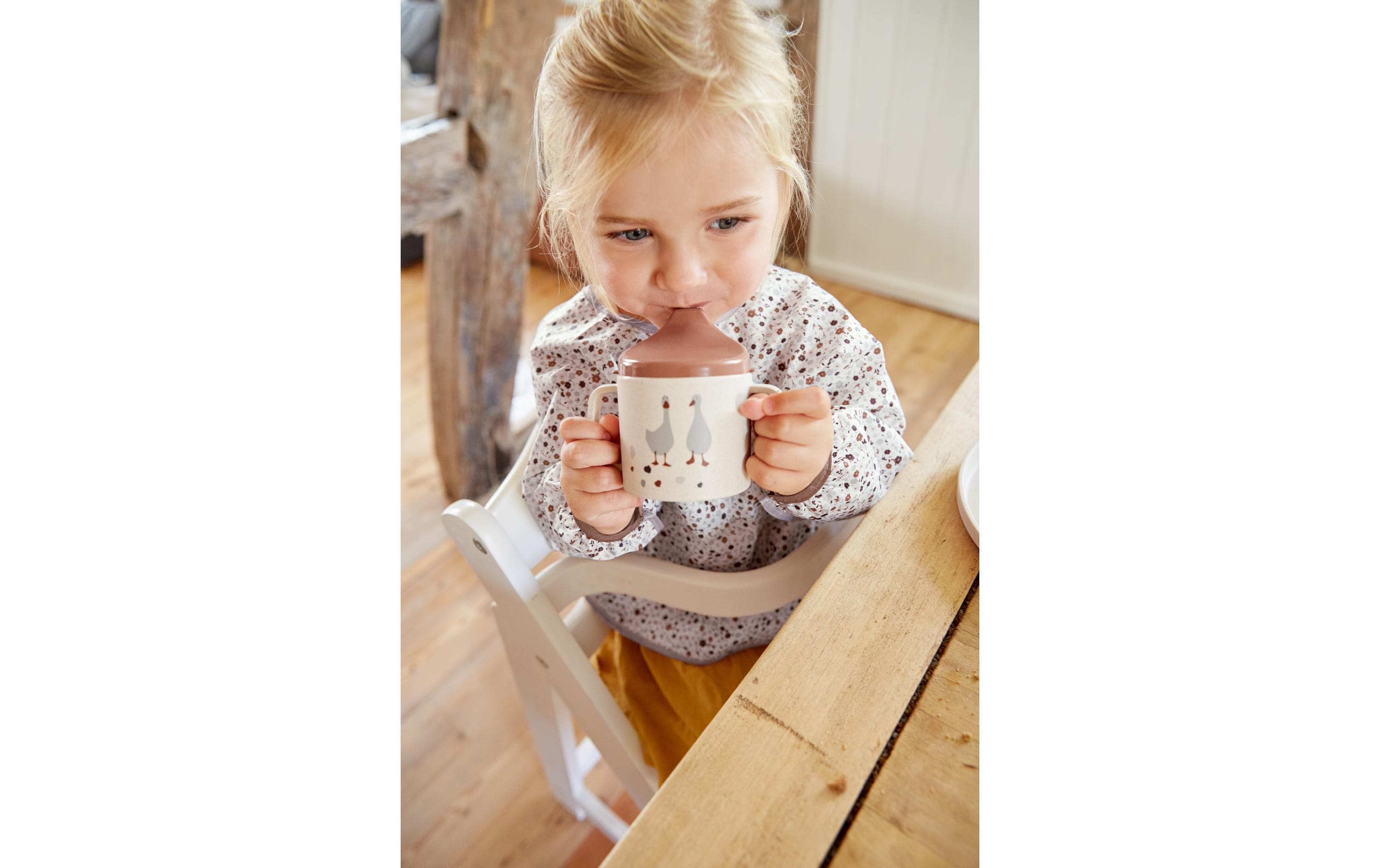 Trinklernbecher Tiny Farmer Goose NatureLeichter Becher für Kinder