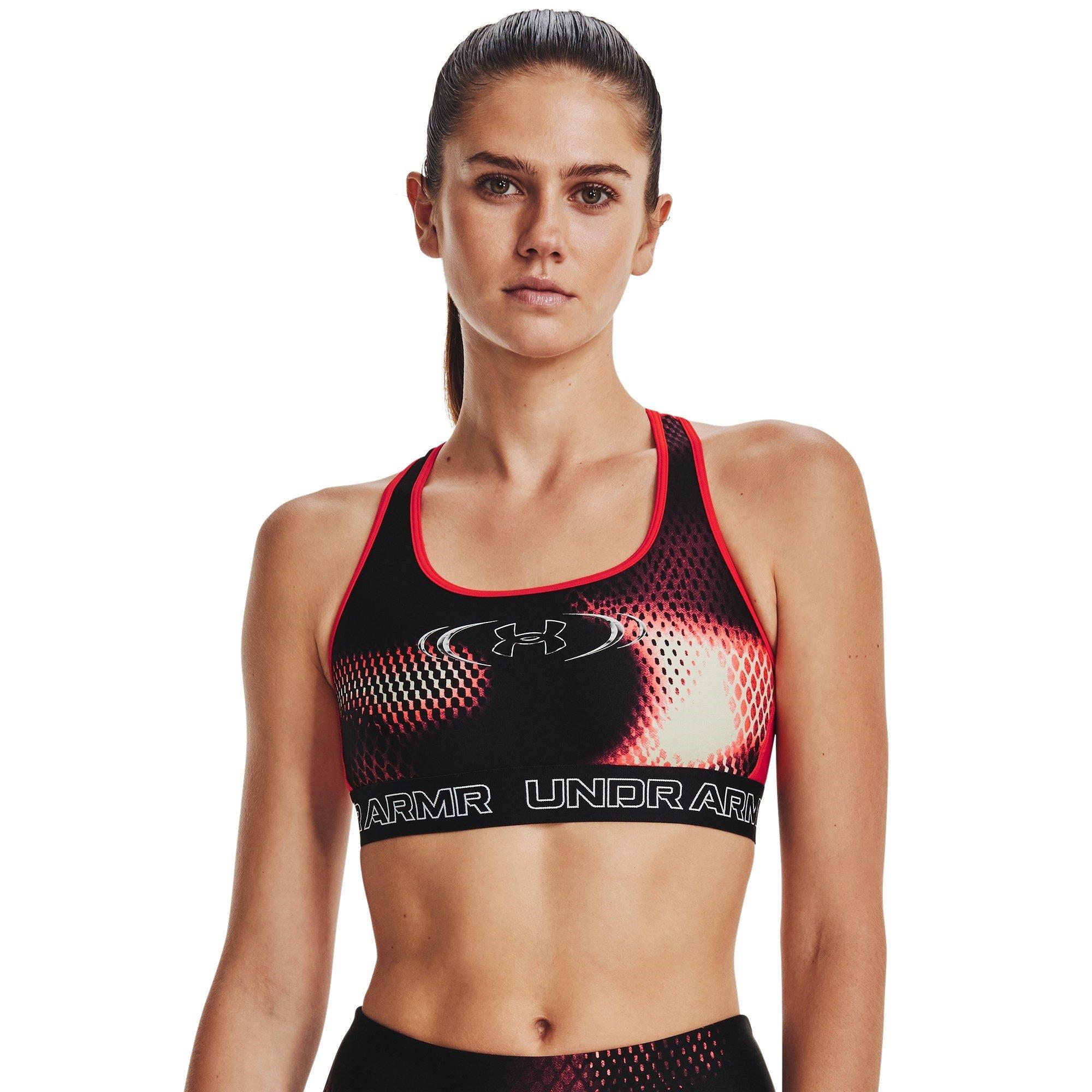Under Armour Under Armour Ua Authentics Mid Padless Medium Impact Sports Bra Womens