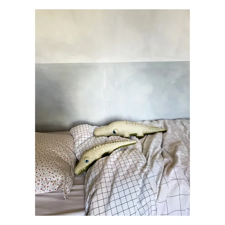 Bigstuffed Peluche Crocodile x Smallable  | Vert