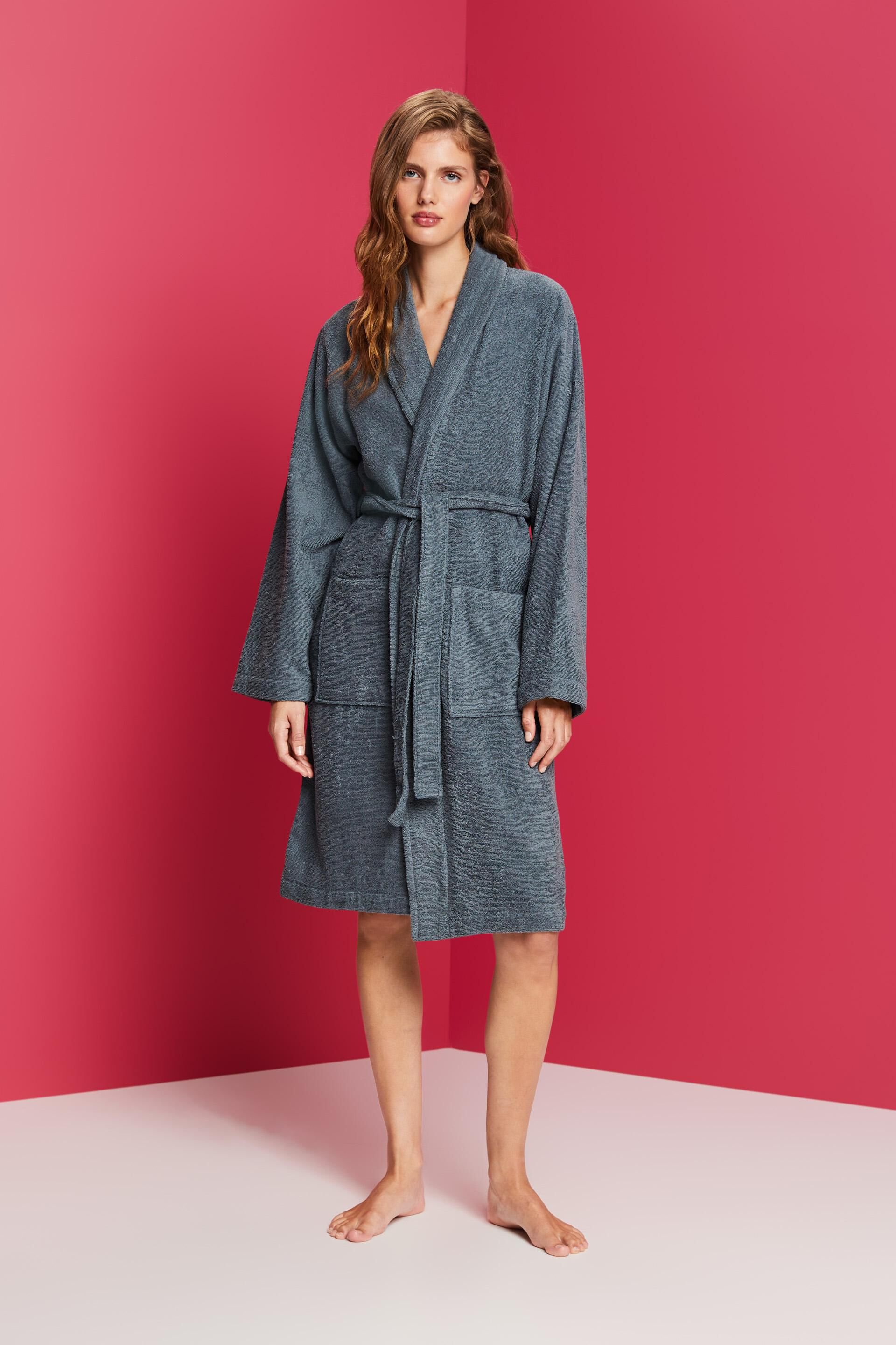 Peignoir unisexe, 100% coton