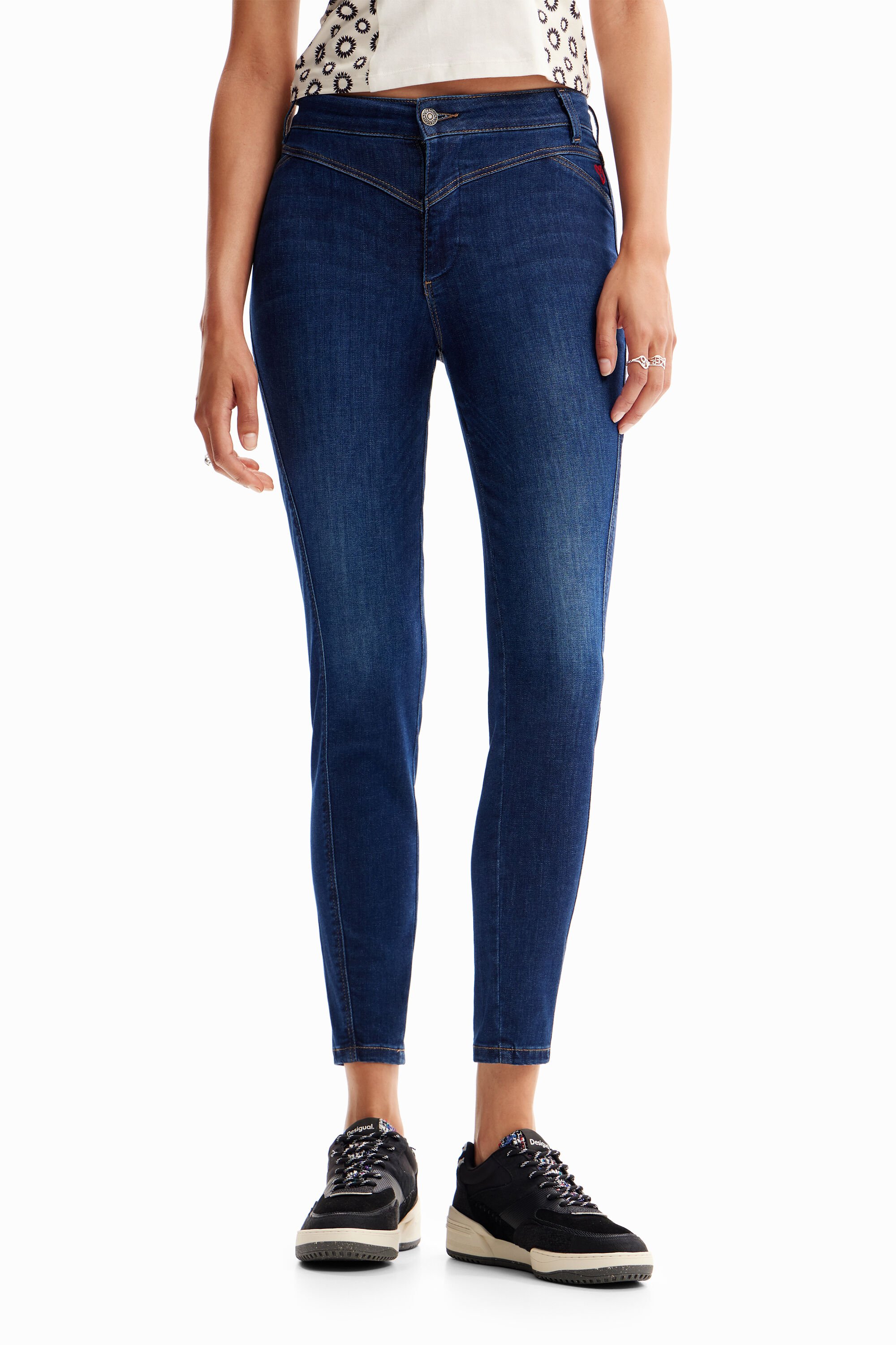 Jean skinny push-up