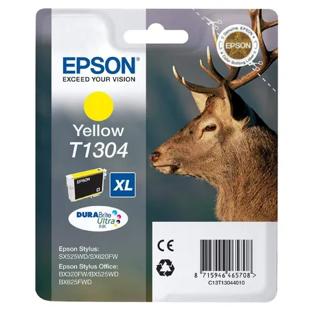 Epson Druckerpatrone T1304 XL, yellow