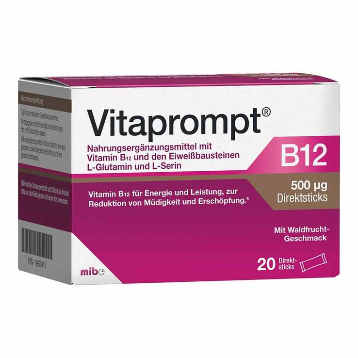Vitaprompt B12 500 µg Direktsticks, 20 St