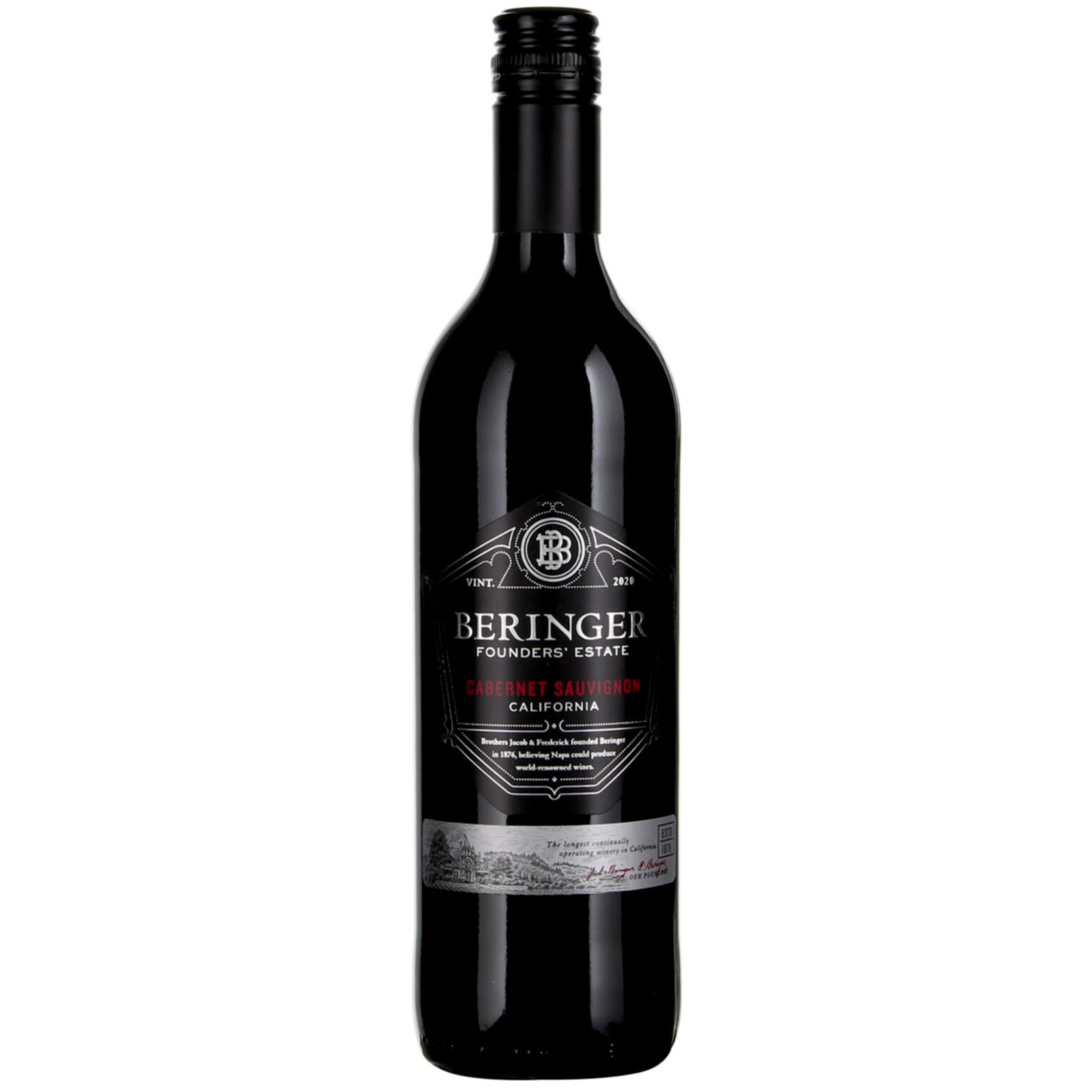Cabernet Sauvignon California Founders' Estate Beringer -75cl