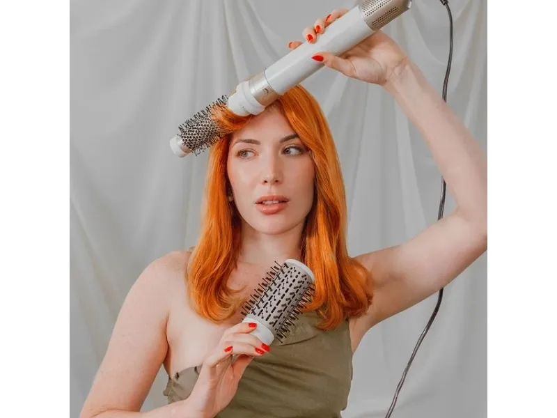 Cecotec Bamba CeramicCare 14in1 AirGlam Champagne Multifunktionel hårcurler