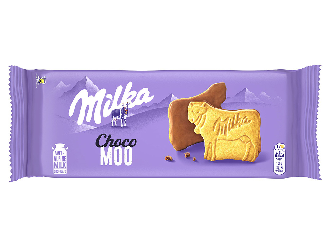 BOLACHAS COBERTAS MILKA MOO 120 G