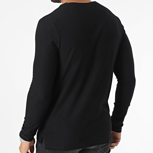 Tee Shirt Manches Longues Derren Noir