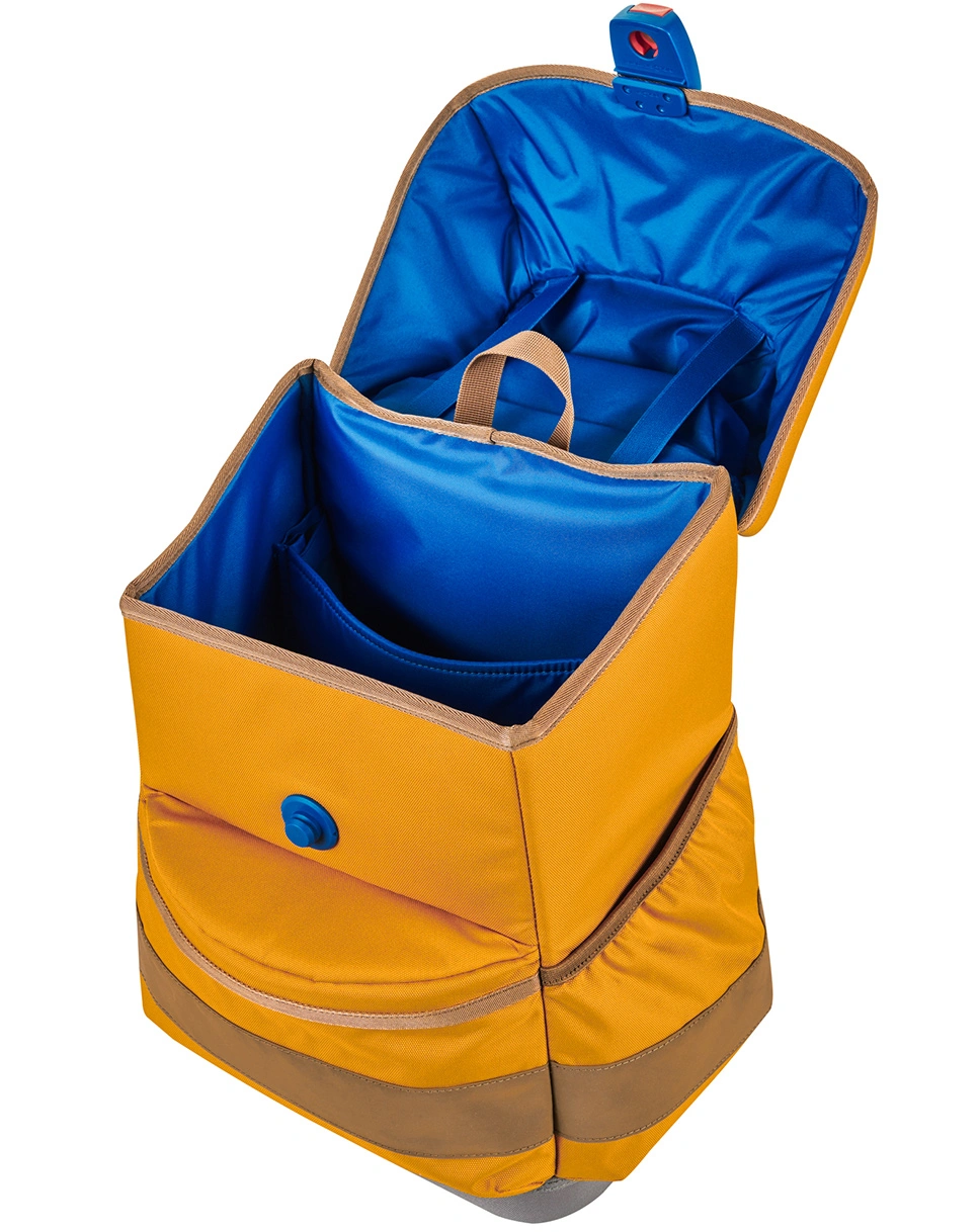 Schulranzen-Set BUDDY 4-teilig in golden yellow/cinnamon