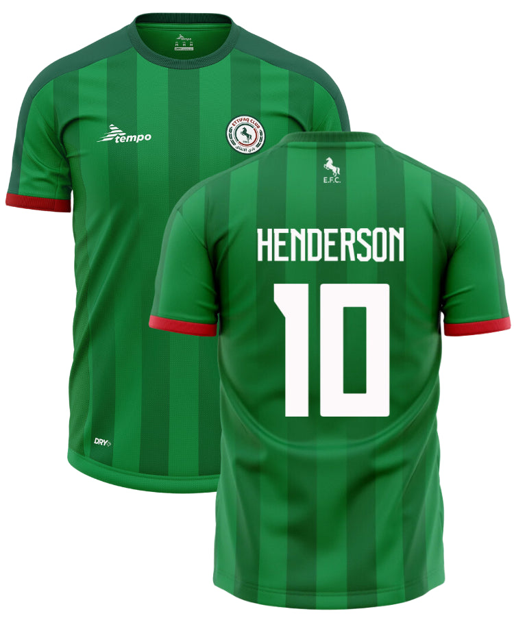 Al Ettifaq Thuisshirt 2024   Bedrukking Henderson - Voetbalshirt Saoed