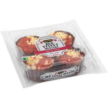 Jumbo Red Velvet Muffins 180 g