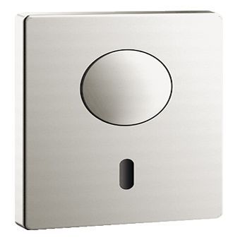 Grohe Tectron Skate bedieningsplaat infrarood en handmatig bediend 240V inbouw 156x197mm RVS