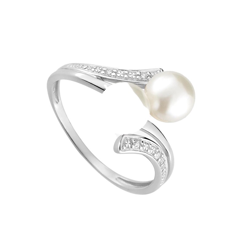 Bague femme - Oxyde de zirconium - Argent 925
