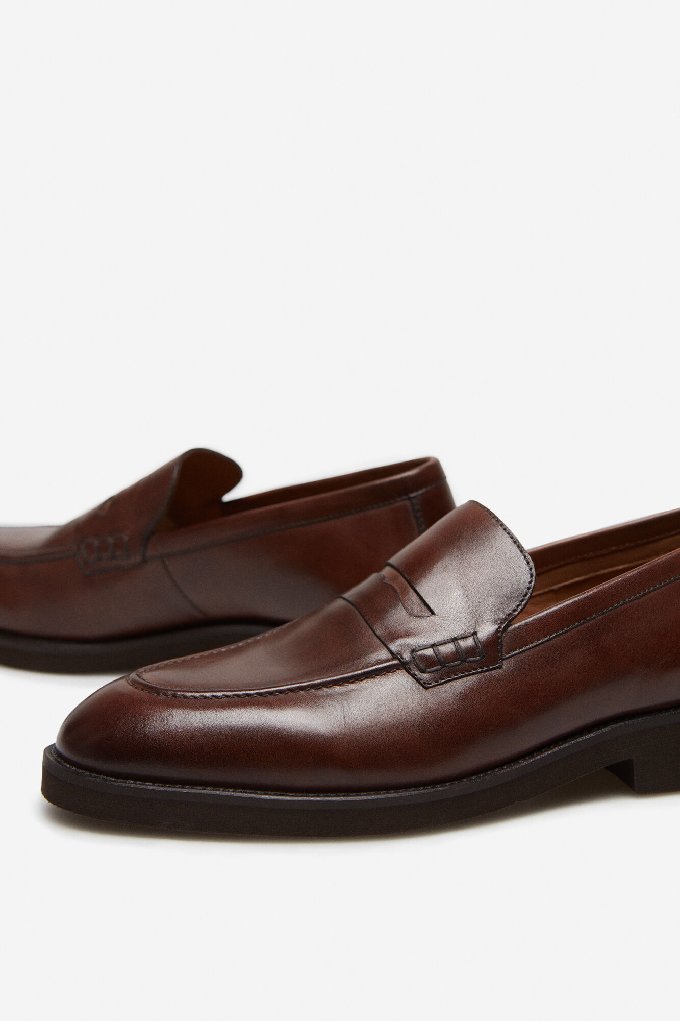 Mocassins sociais - Marrom escuro