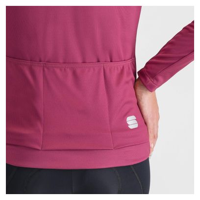 Maillot Manches Longues Femme Sportful Matchy Thermal Violet