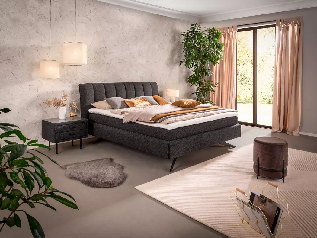 Boxspringbett Decuro 180 x 200 cm