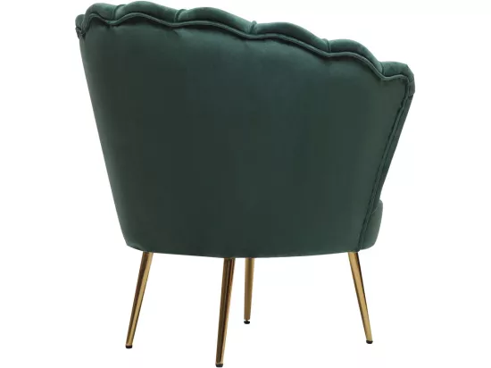 Fauteuil en velours 