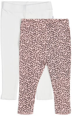 Luca & Lola Lexi Leggings 2-pack, Pink Leo