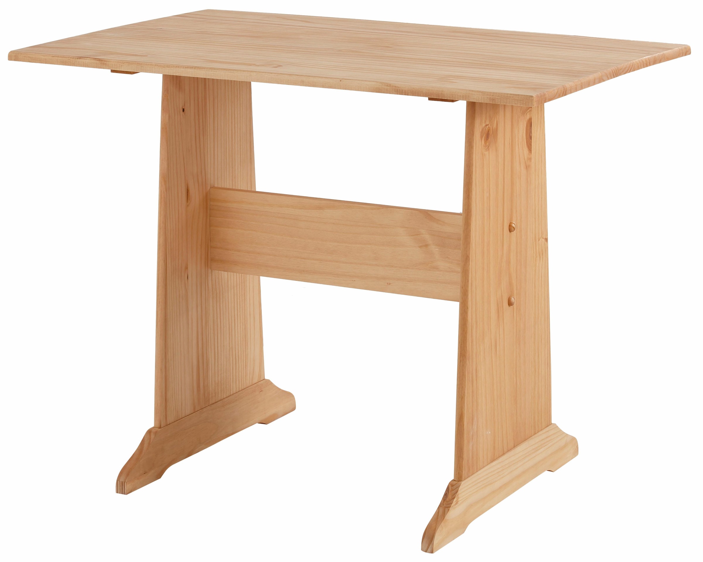 Home affaire Essgruppe »Sascha« 2 Stk. tlg. mit Tisch und Truhen-Eckbank, Massivholz,