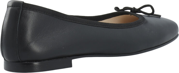 Bianco BIAEMILY Karré Ballerina Smooth leather Black