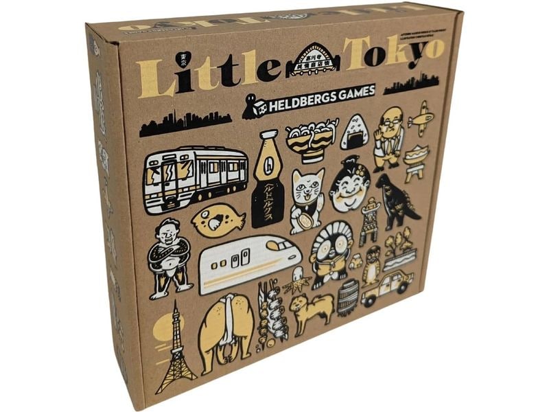 Heldbergs Games Partyspiel Little Tokyo Ein wackeliges Stapelspiel mit extra Twist
