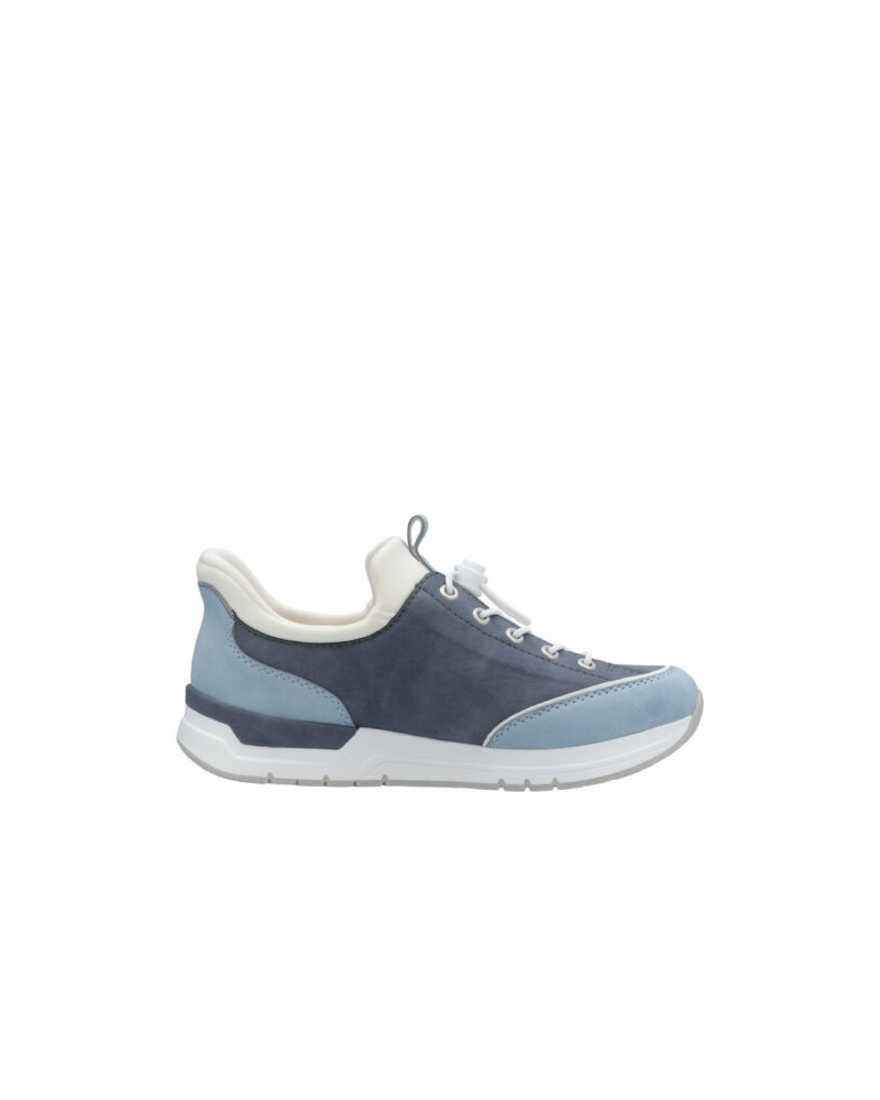 Rieker - Ready2go dame sneaker - blå