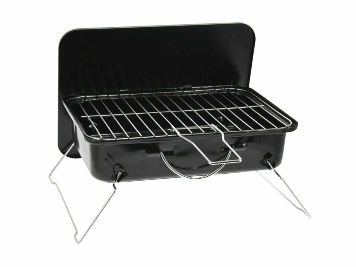 Portable tafelmodel kolenbarbecue