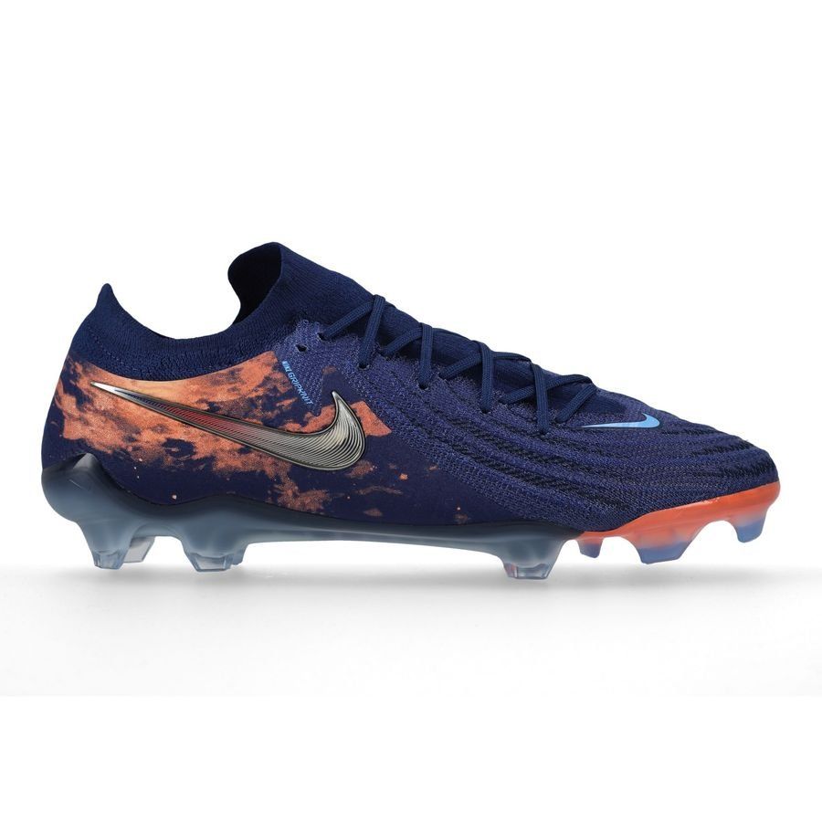 Nike Phantom GX II Elite FG Erling Haaland Personal Edition - Bleu/Chrome ÉDITION LIMITÉE