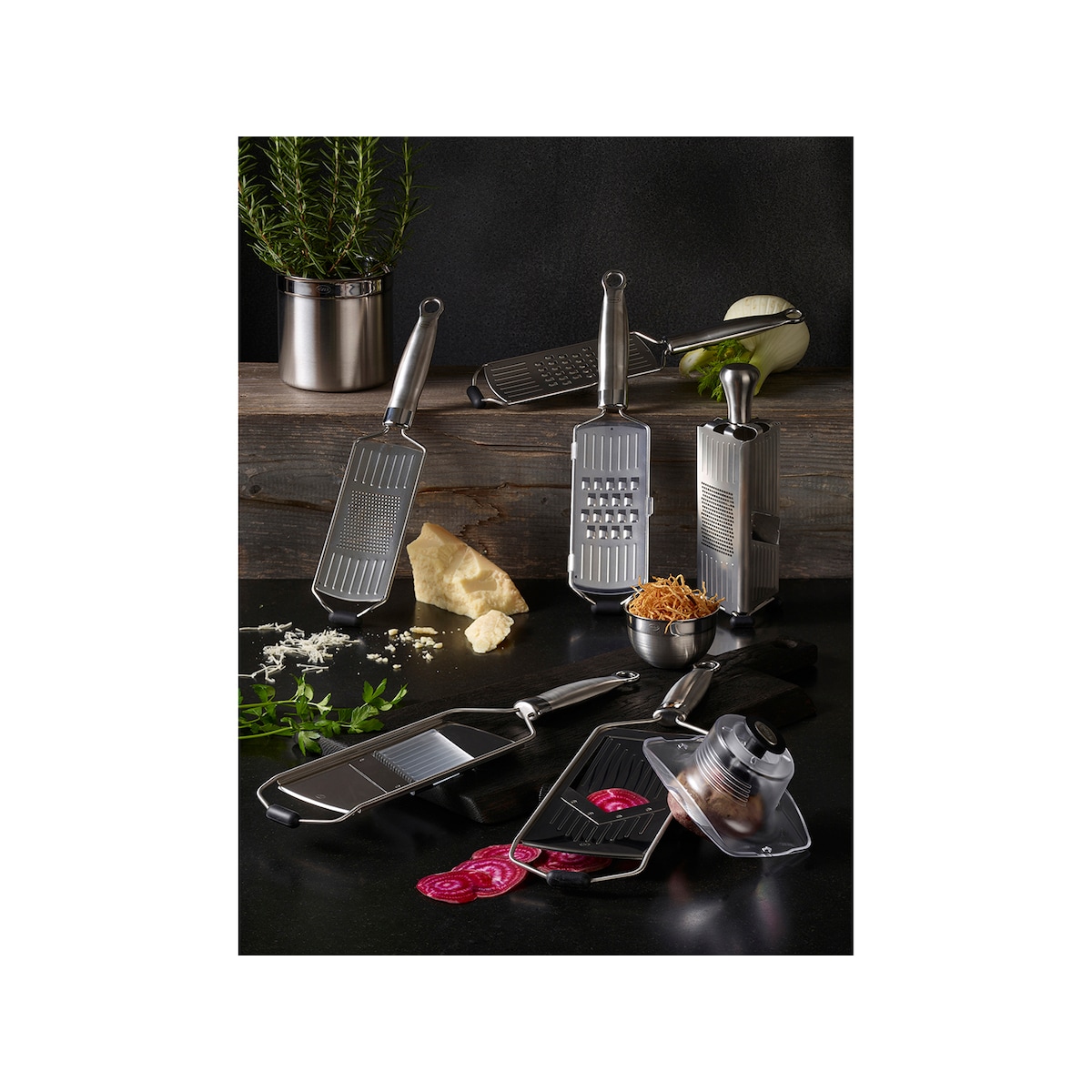 Rösle Julienne shredder 43.5 x 9.8 cm Steel