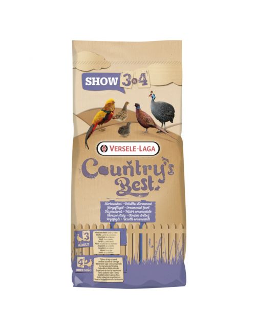 Versele-Laga Country`s Best Show 4 Pellet - Pluimveevoer - 20 kg