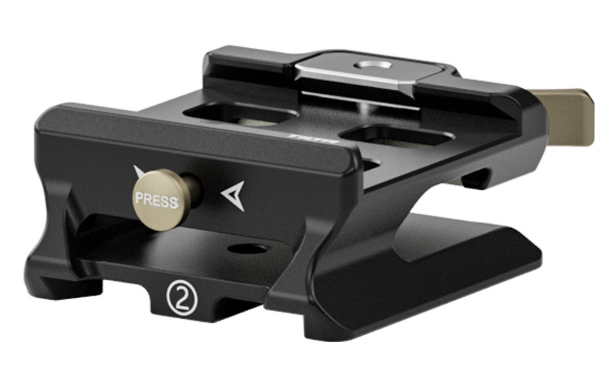 LWS Grundplattenadapter Typ II - SchwarzEntwickelt für die direkte Montage auf der Tilta Modular 15 mm LWS Grundplatte Typ II