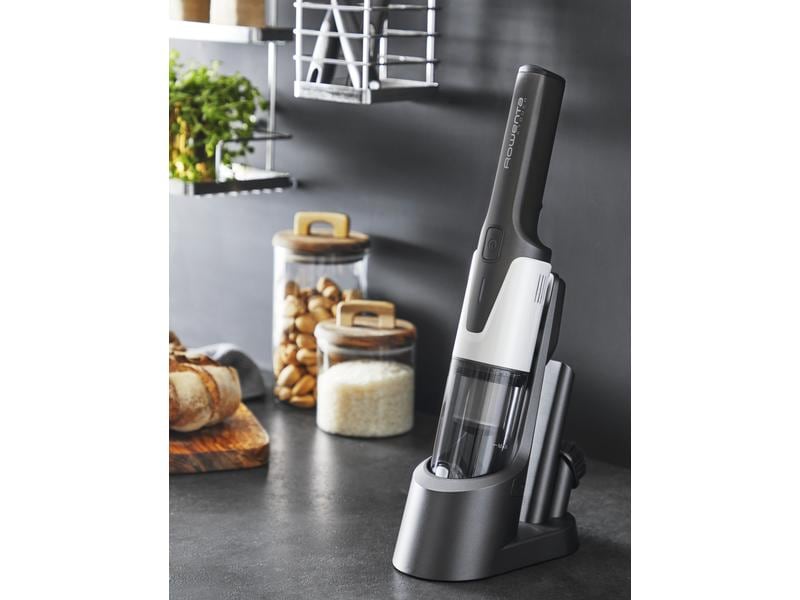 Rowenta Akku-Handsauger XTOUCH AC9736 Grau/Schwarz Kabelloser Handsauger