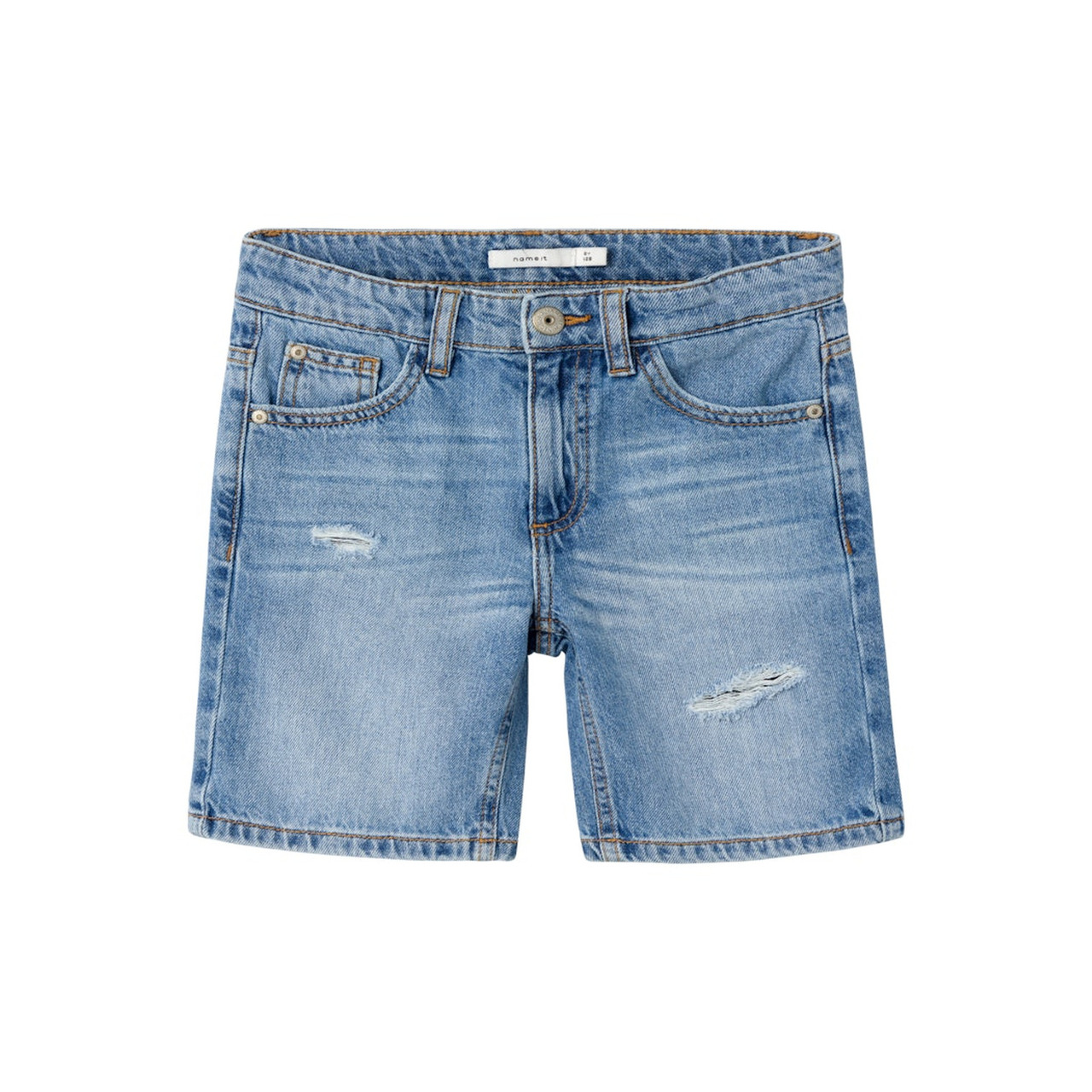 name it NKMSILAS LOOSE DNM L SHORTS 79