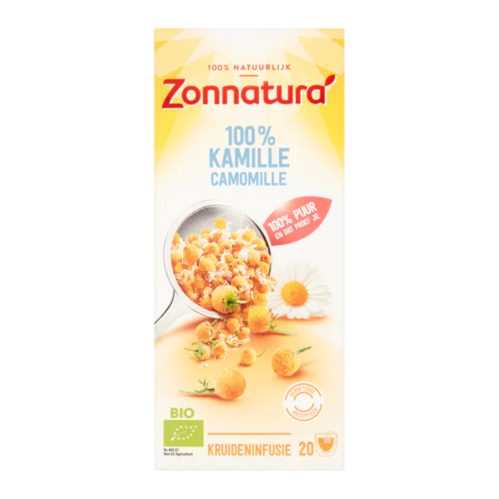 Zonnatura Kamille TheeBiologisch20 stuks