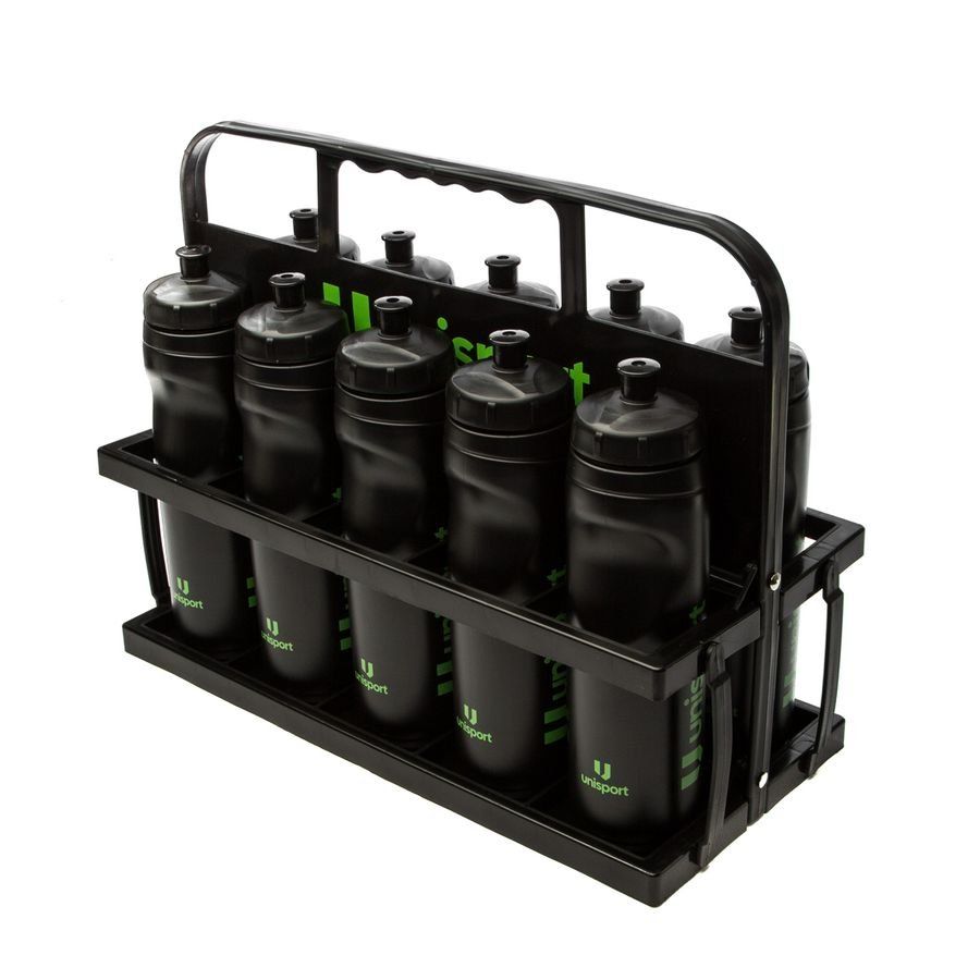 Unisport Porte Gourdes 10 - Noir/Vert