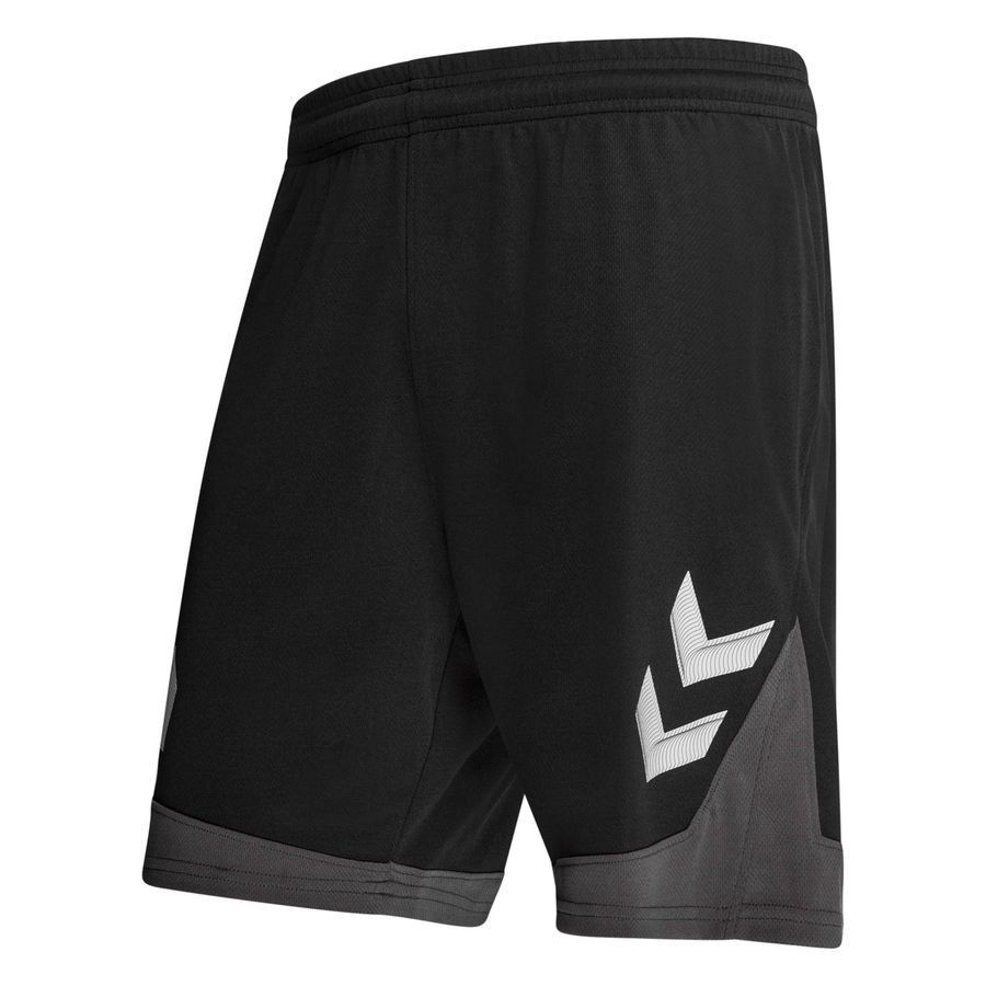 Hummel Short d'Entraînement hmlLEAD Poly - Noir Enfant